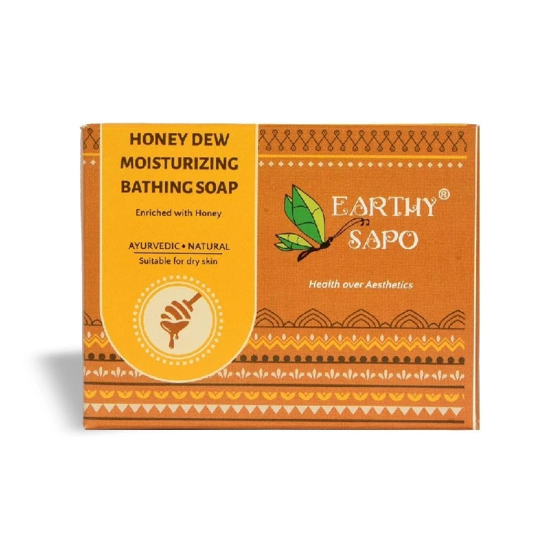 Earthy Sapo Honey Dew Moisturizing Bathing Soap, 100 g-1.webp